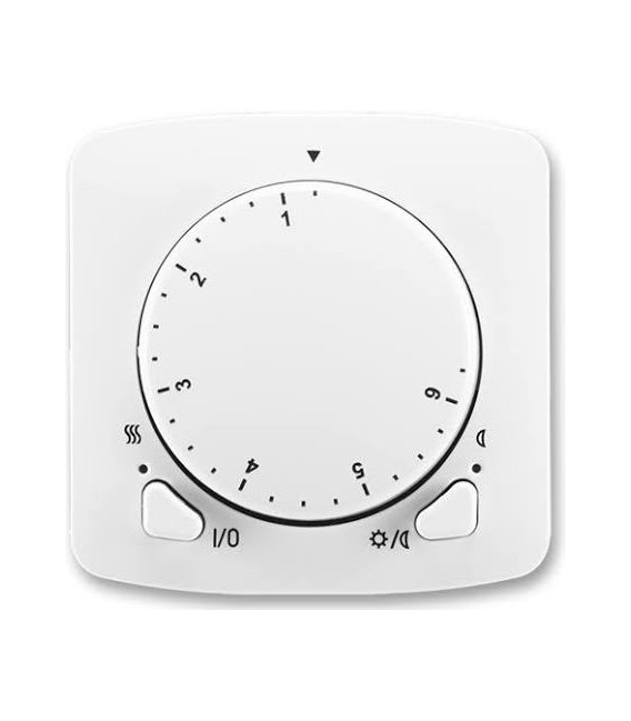 ABB Tango termostat pokojový s otočným nastavením teploty (ovládací jednotka) bílá 3292A-A10101 B