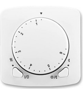 ABB Tango termostat pokojový s otočným nastavením teploty (ovládací jednotka) bílá 3292A-A10101 B