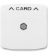 ABB Tango kryt vypínače kartového s čirým průzorem bílá 3559A-A00700 B