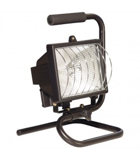 Halogenový reflektor Kanlux přenosný ELIOT ZW3-L500P-B černá 500W IP54 00620
