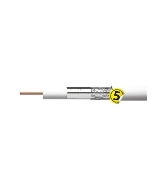 Koaxiální kabel CB100F EMOS S5141 bílý
