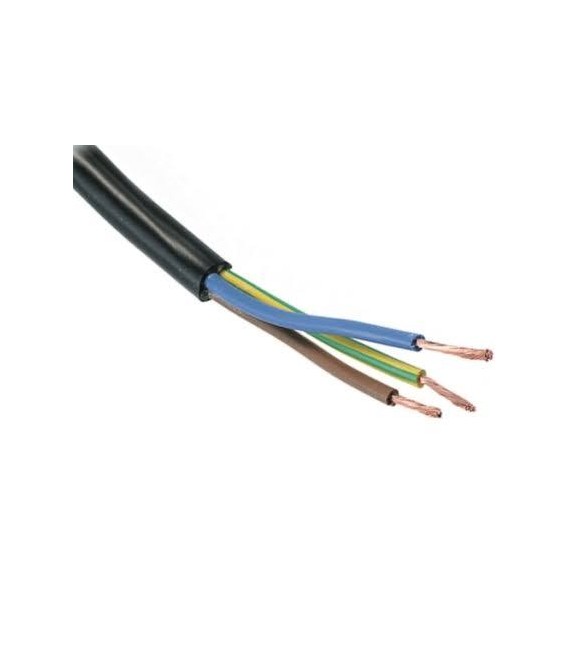 Kabel H05VV-F 3Gx1,5 bílá (CYSY 3Cx1,5)