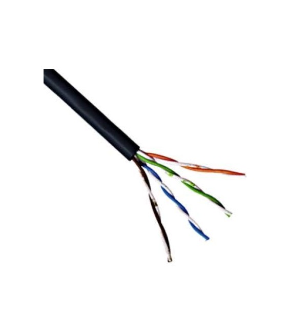 UTP kabel Solarix SXKD-5E-UTP-PE černý venkovní