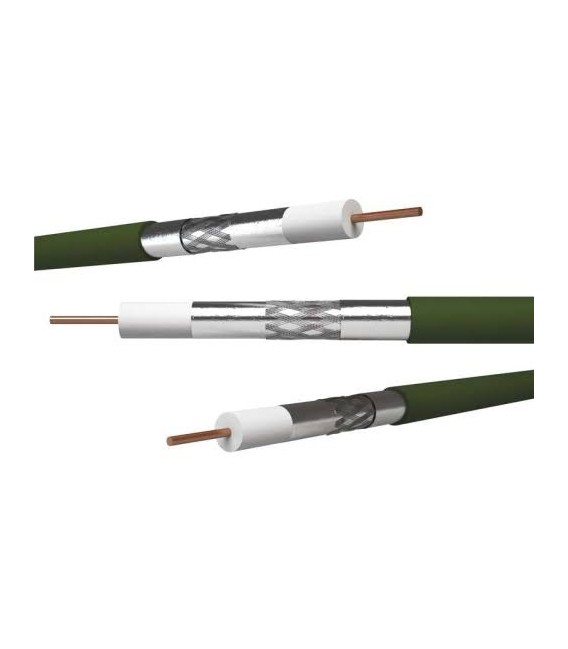 Koaxiální kabel do země CB113N EMOS S5263 zelený