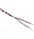 Kabel U 2x0,8 (zvonkový drát) rudá, zelená (300m)