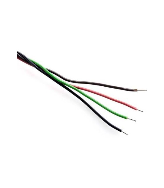 Kabel U 4X0,8 (zvonkový drát) rudá, zelená,černá, hnědá (300m)